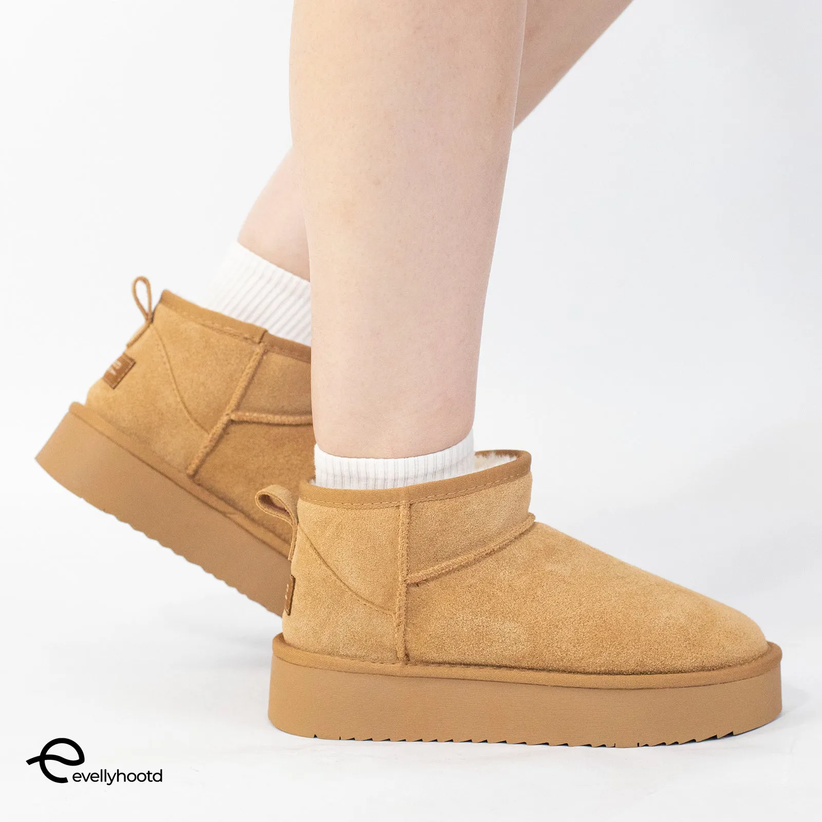 #2422 Classic Ankle P | Platform Ankle Snow Boots