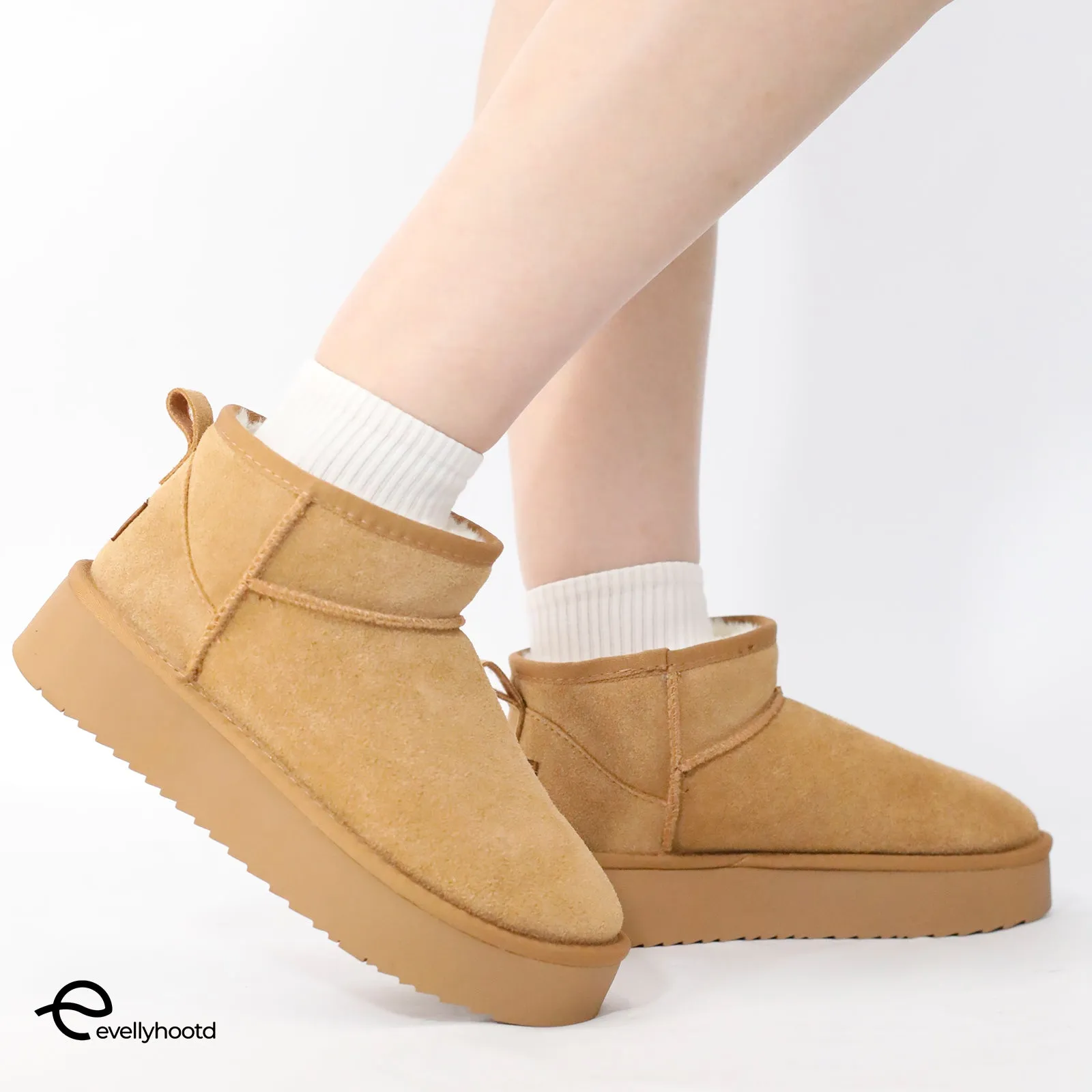 #2422 Classic Ankle P | Platform Ankle Snow Boots