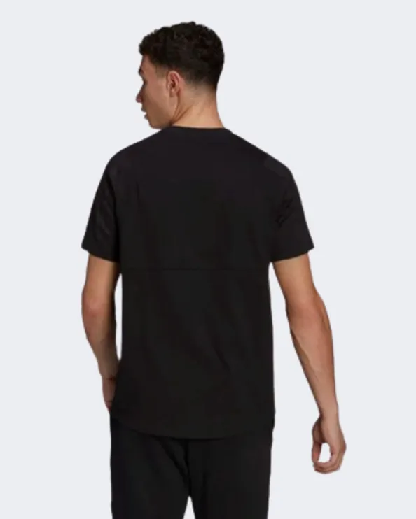 Adidas Designed For Gameday Men Sportswear T-Shirt Black