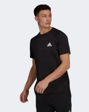 Adidas Designed For Gameday Men Sportswear T-Shirt Black