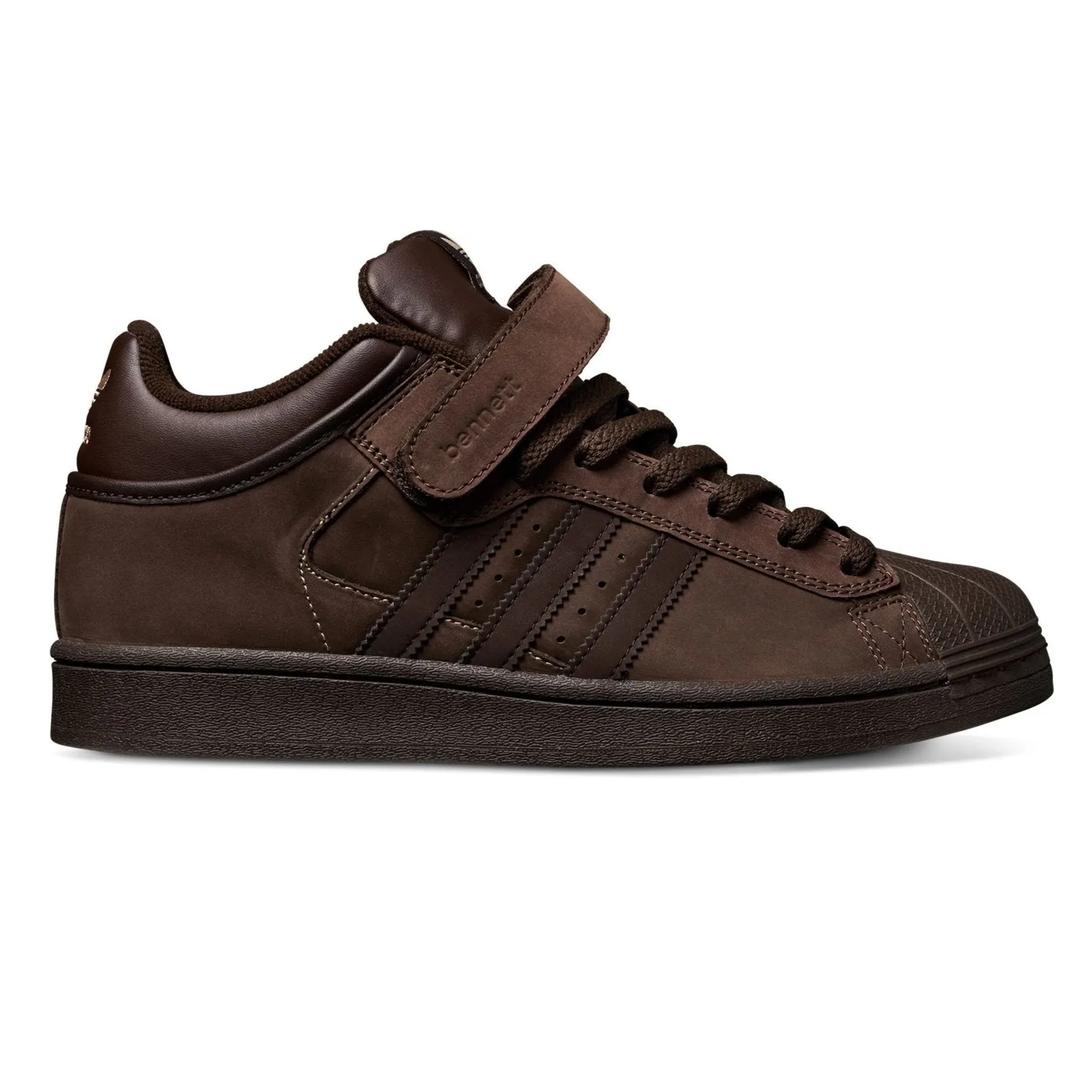 Adidas Pro Shell x Niels Bennett Skateboard Shoe - Brown/Dark Brown/Magic Biege