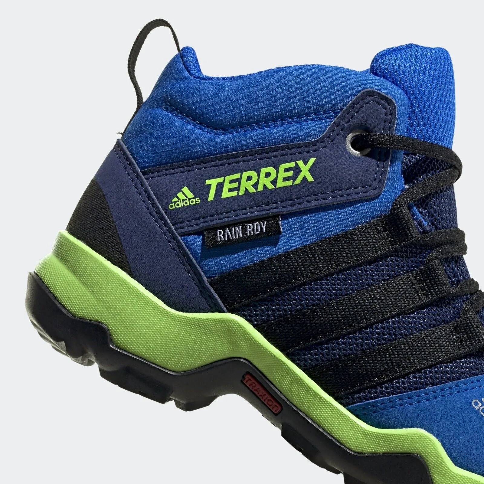 adidas Terrex AX2R Mid R.RDY Kids Hiking Trainers - Blue