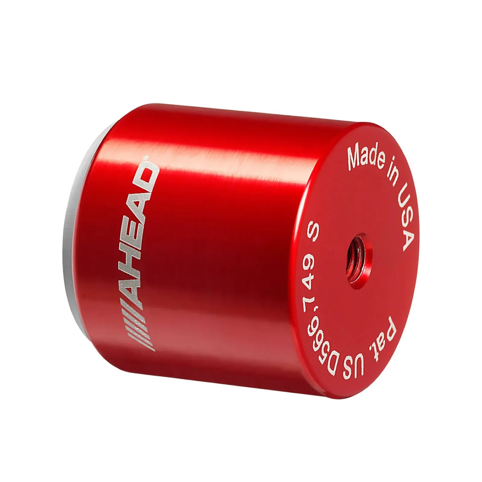 Ahead Wicked Chops Micro Practice Pad Red Aluminum Finish