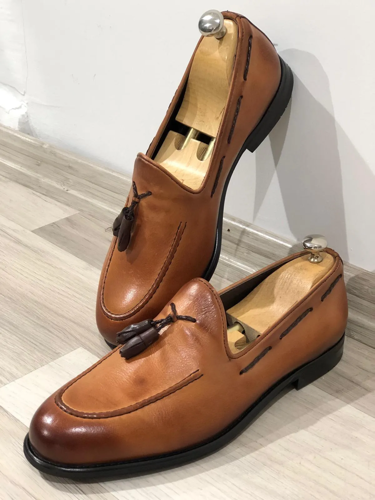 Bern Tan Loafers