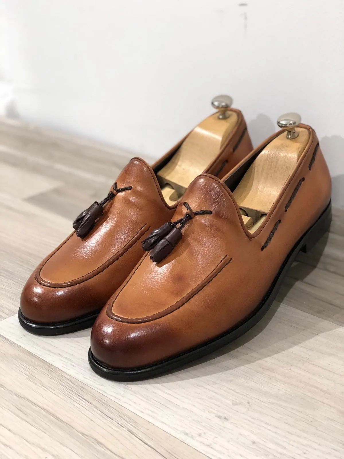 Bern Tan Loafers