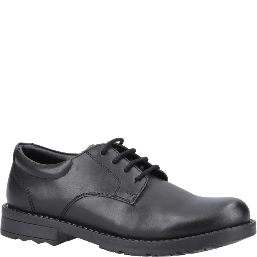 Black/Black Bruno Senior School Shoes