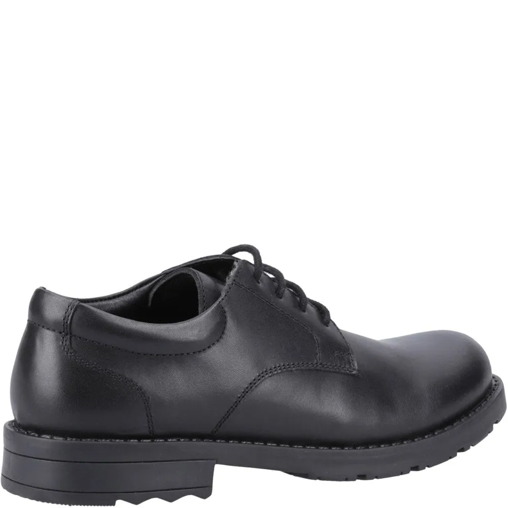 Black/Black Bruno Senior School Shoes