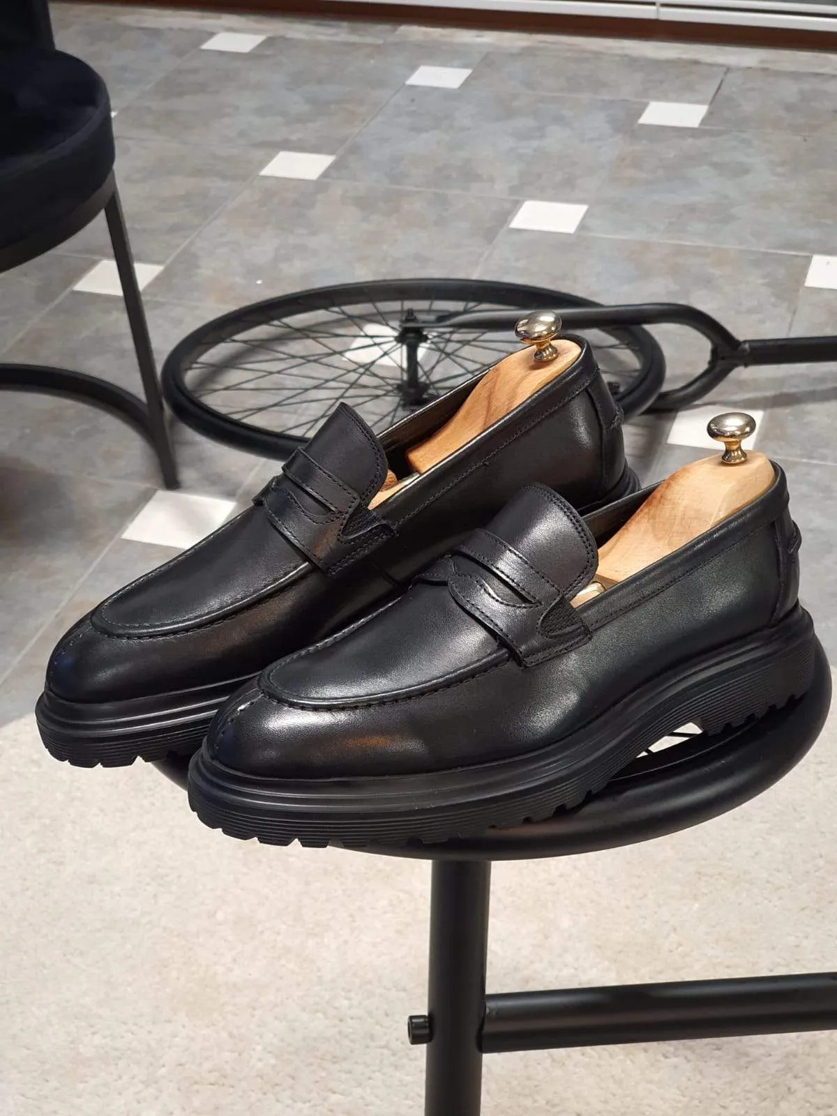 Cambridge Black Sardinelli Shoes