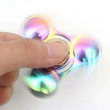 Colorful fidget spinner