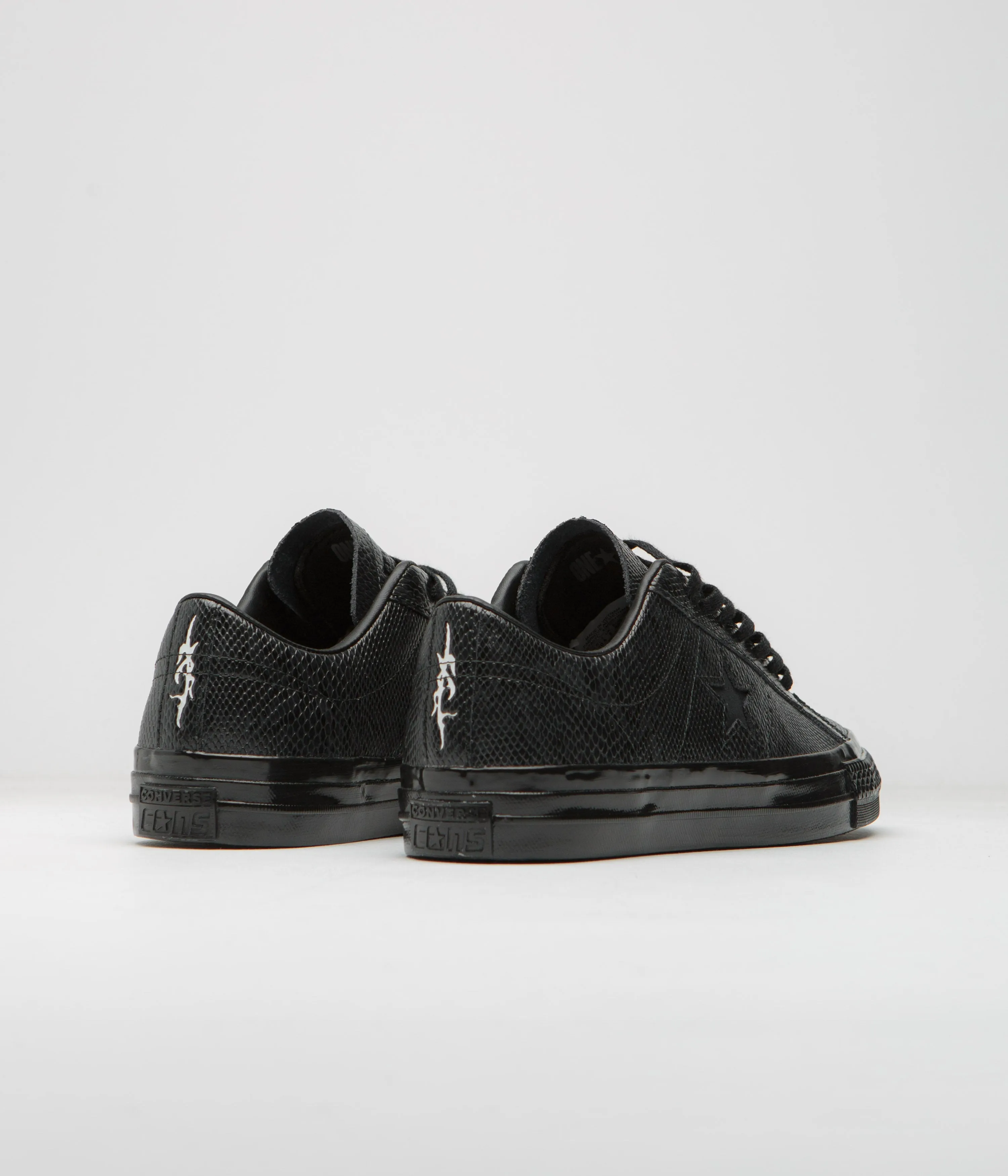 Converse Jamie Platt One Star Pro Ox Shoes - Black / Black / White