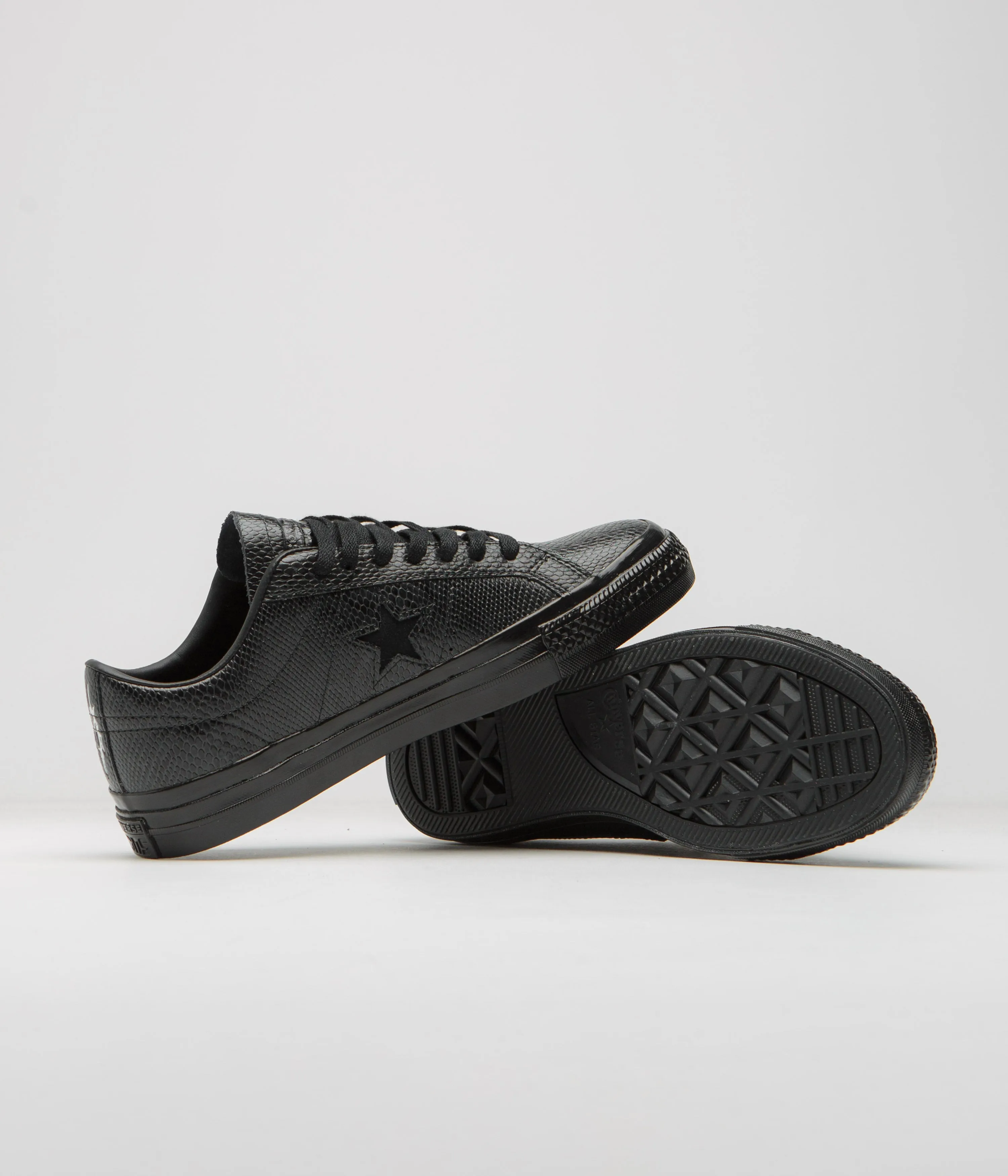 Converse Jamie Platt One Star Pro Ox Shoes - Black / Black / White