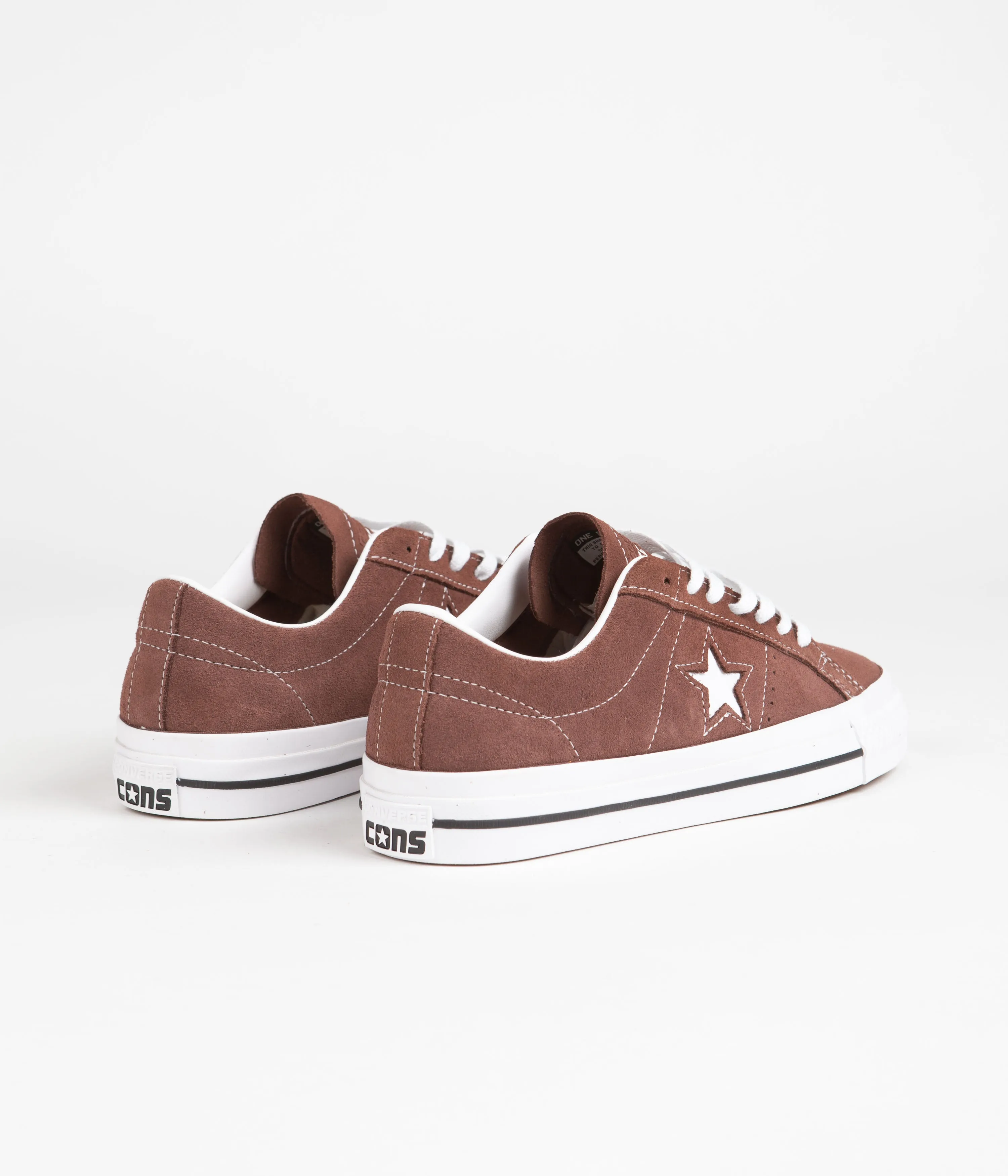 Converse One Star Pro Ox Shoes - Red Oak / White / Black