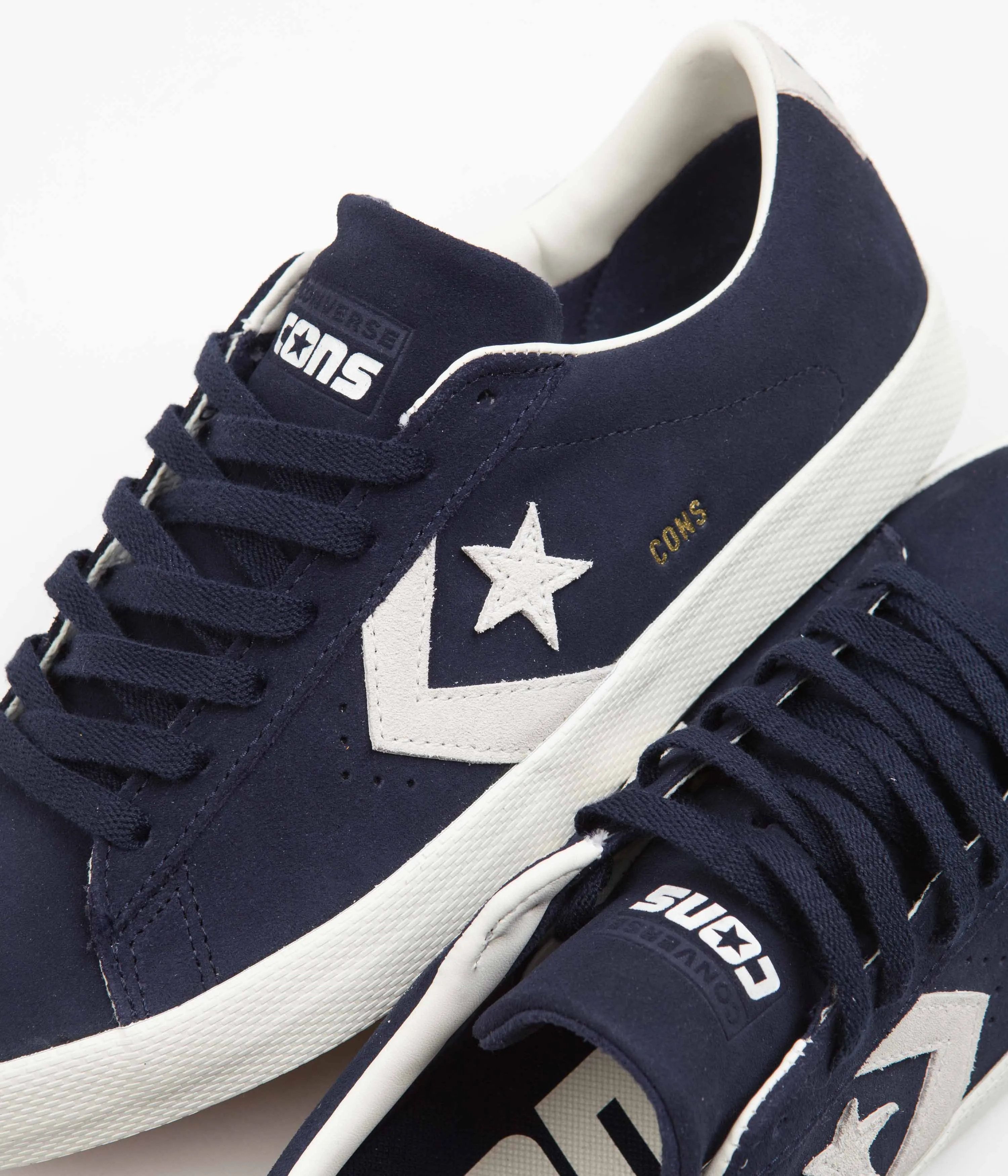 Converse Pro Leather Vulcanized Pro Ox Shoes - Obsidian / Egret / Obsidian