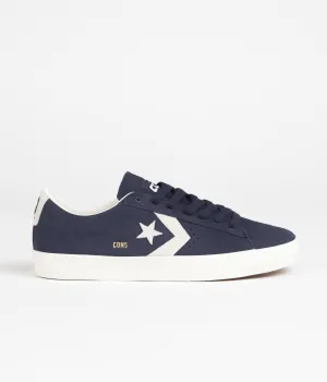 Converse Pro Leather Vulcanized Pro Ox Shoes - Obsidian / Egret / Obsidian