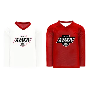 CT Oil Kings Adult Goalie Reversible Practice Jersey