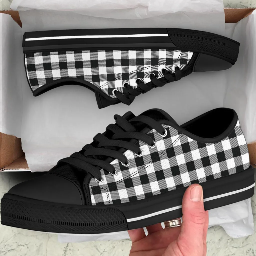 Custom Sneakers-Black and White Series 103
