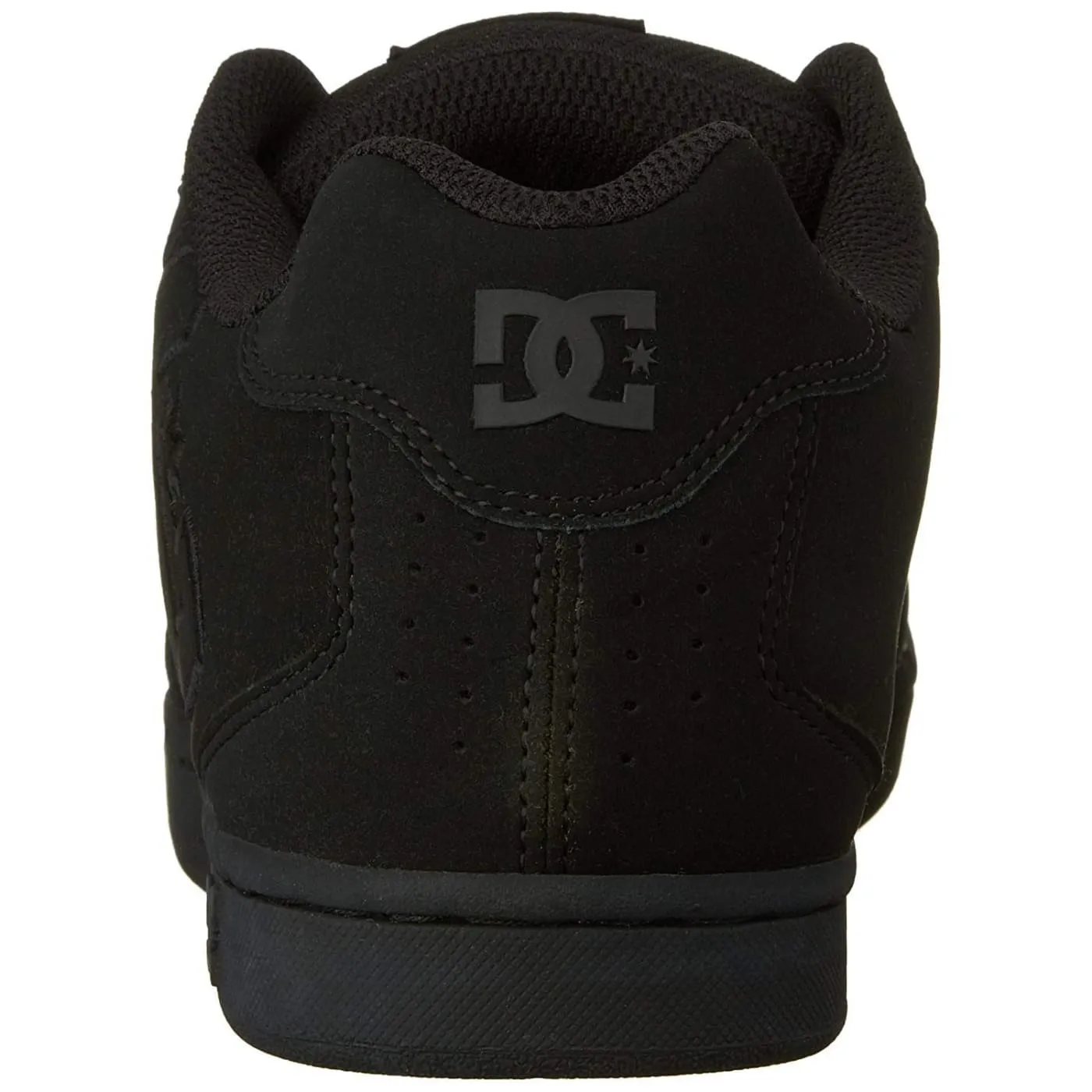 DC Net M Black Black Black Mens Leather Skate Trainer