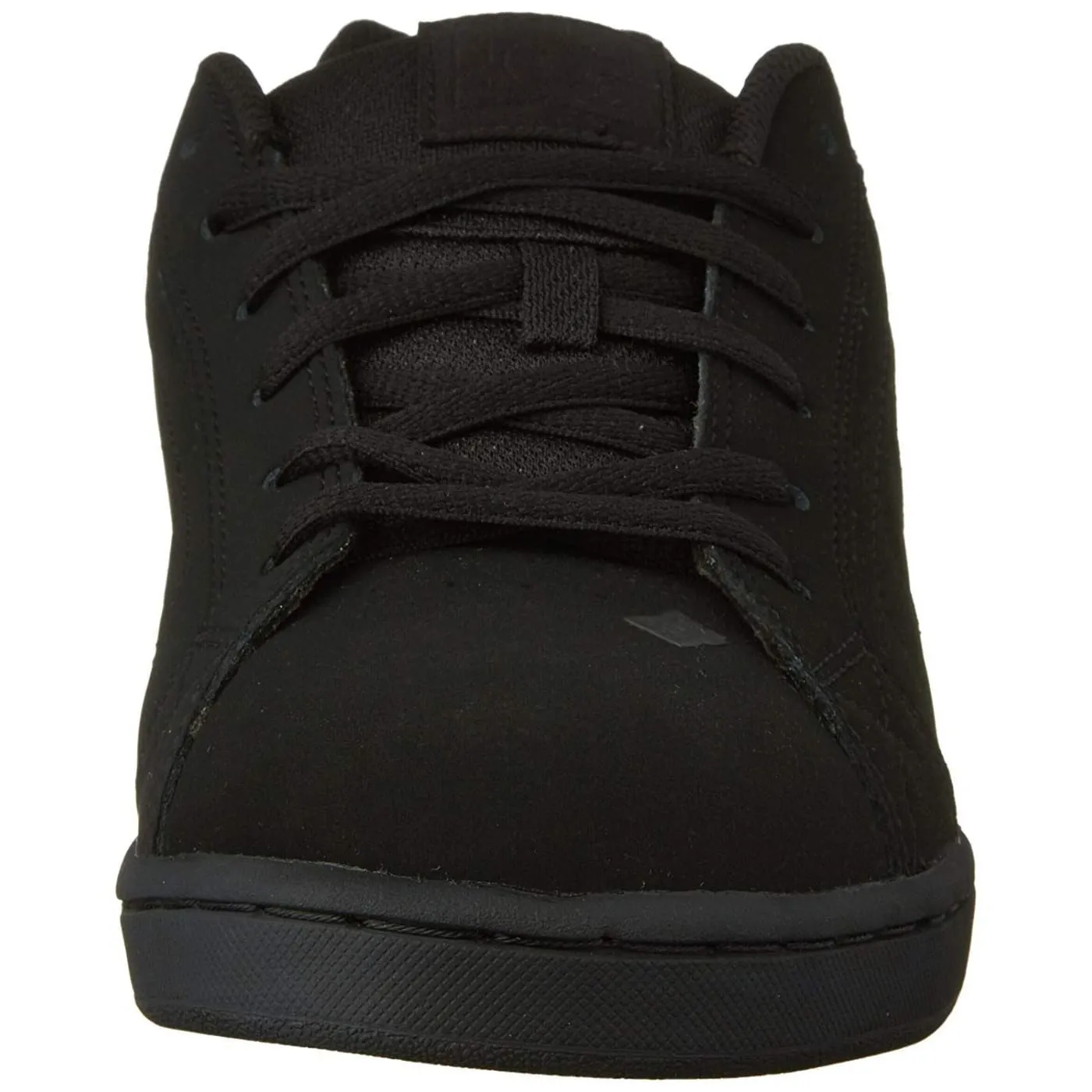 DC Net M Black Black Black Mens Leather Skate Trainer