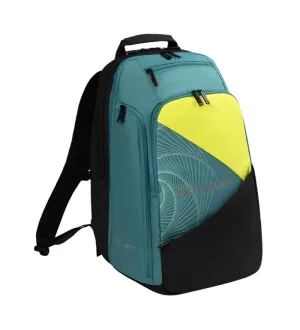 Dunlop SX Performance Badminton Backpack - Teal / Black / Yellow