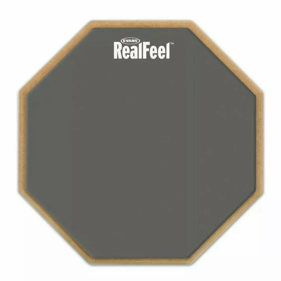 Evans Real Feel Double Sided 6" Practice Pad