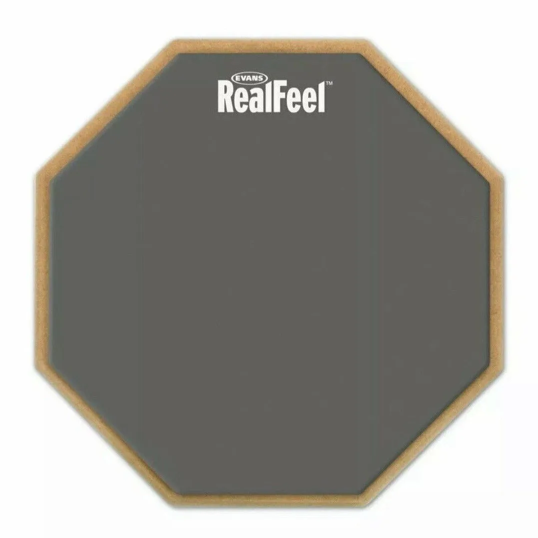Evans Real Feel Single Sided 6" Practice Pad