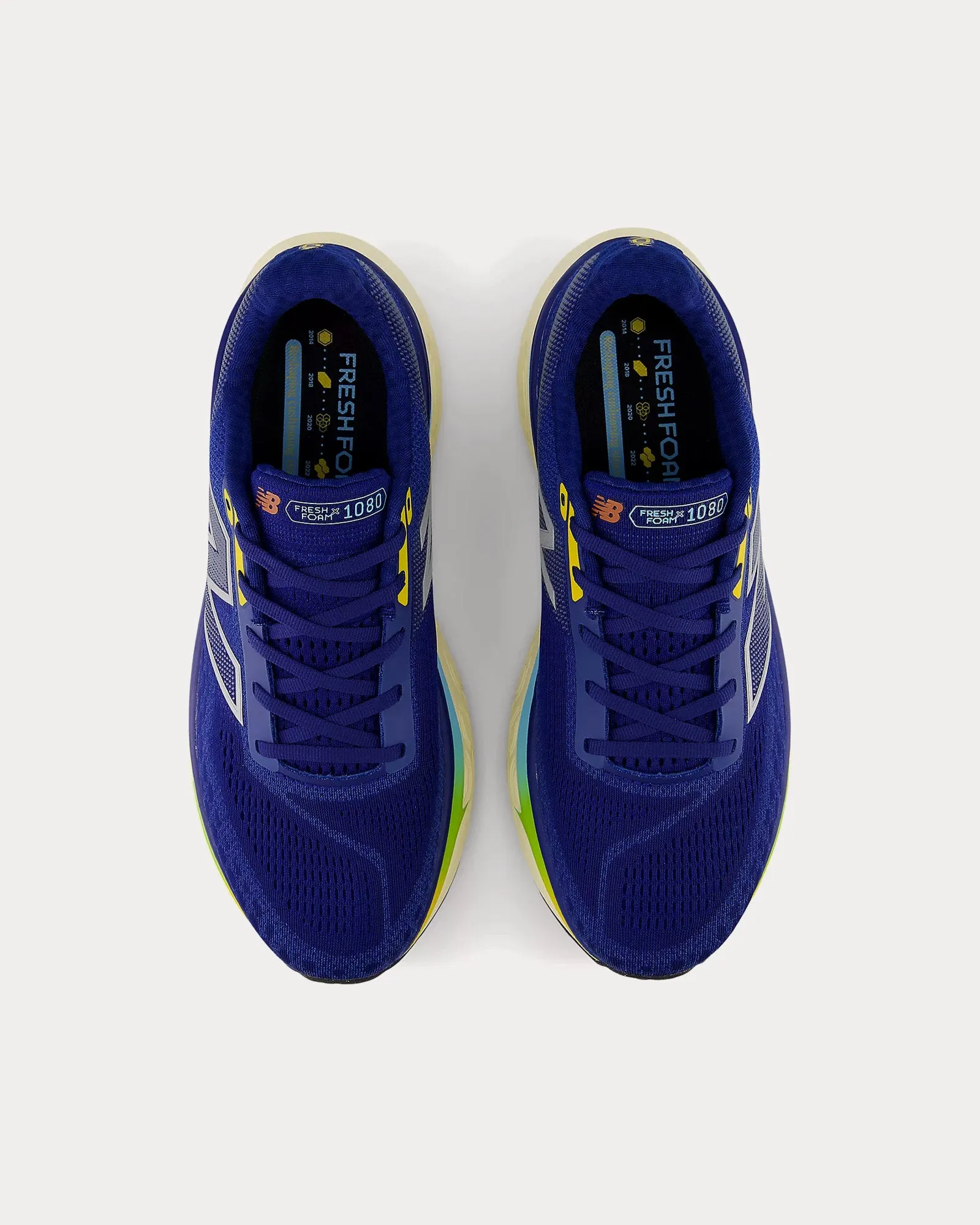 Fresh Foam X 1080v14 Inkwell / Silver Metallic / Ginger Lemon Running Shoes