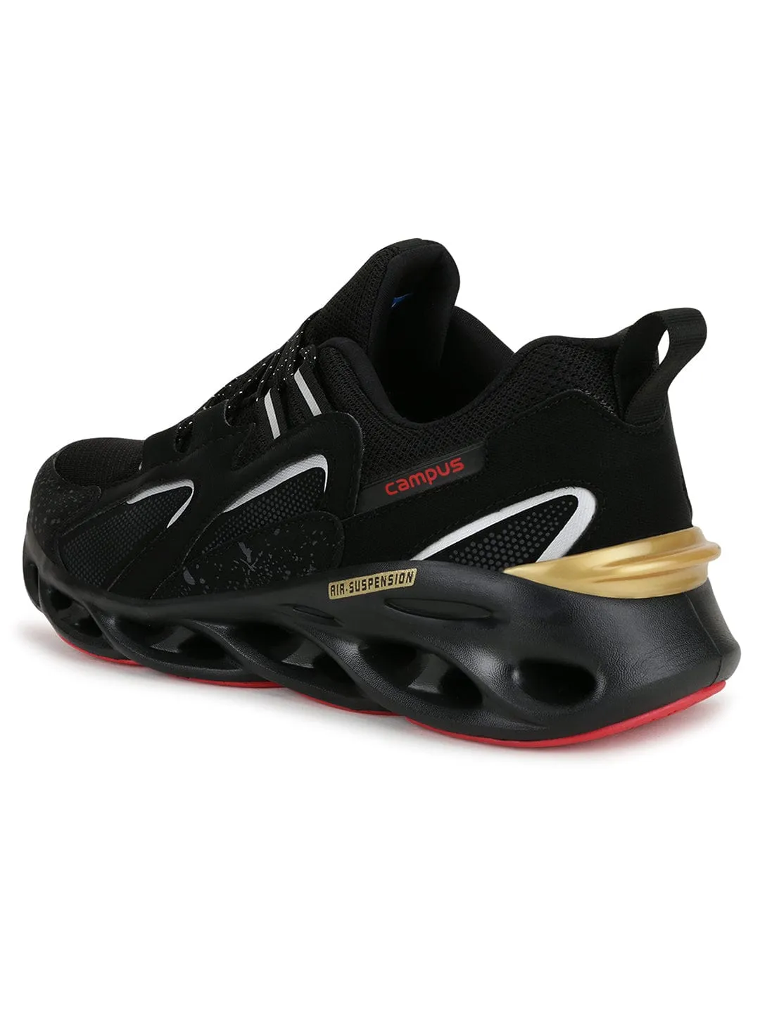 GAIN Black Men's Running Shoes