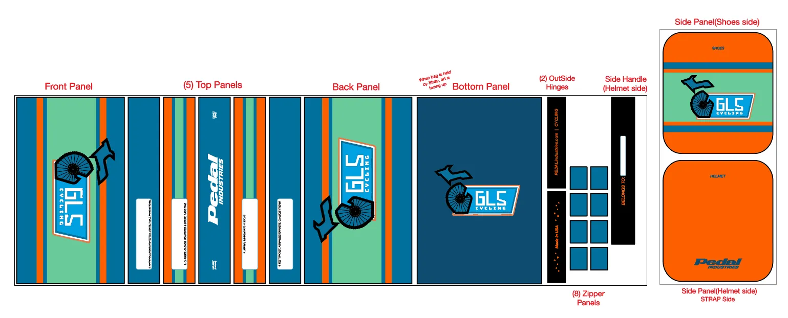 GLS Cycling 2023 CYCLING  RACEDAY BAG™