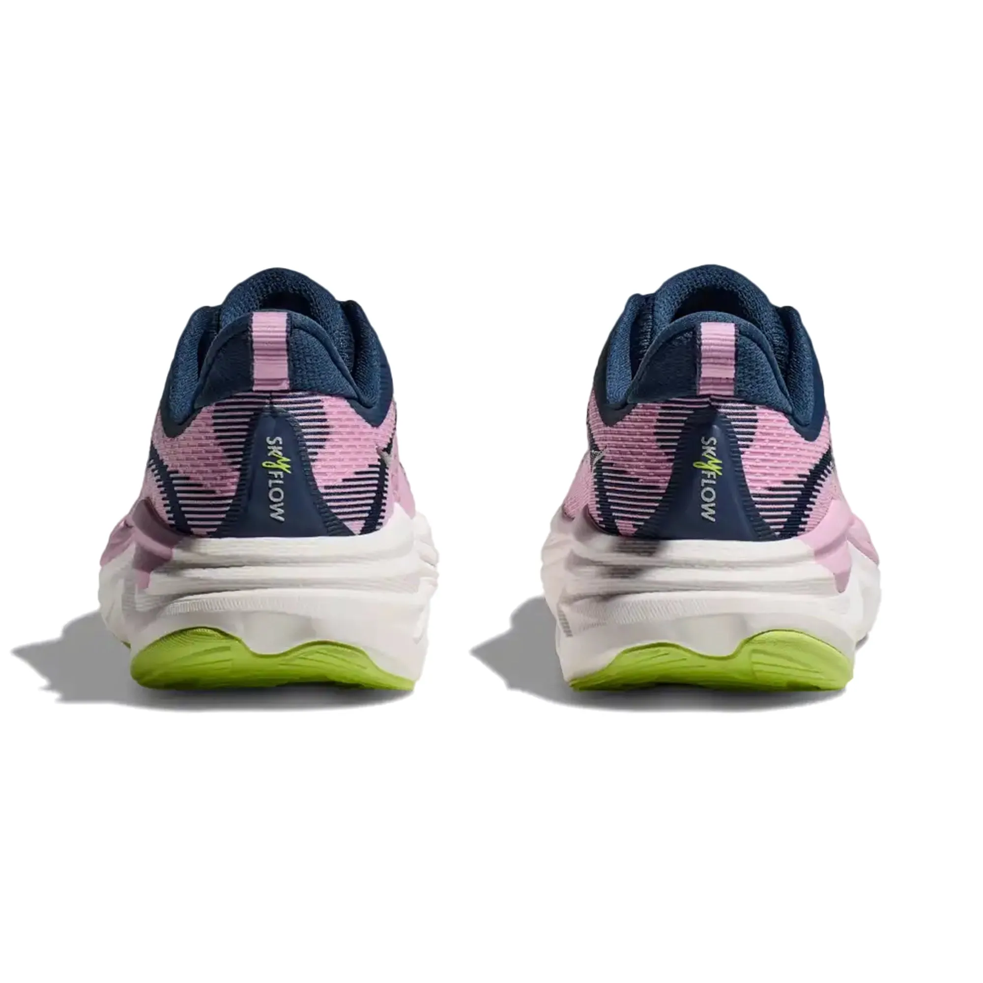 HOKA WOMEN'S RUNNING SHOES SKY FLOW MIDNIGHT / PINK TWILIGHT