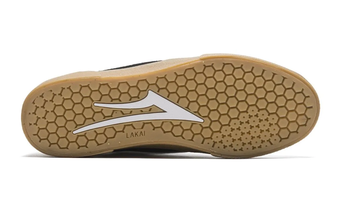 Lakai Cambridge Skate Shoes - Black / Gum