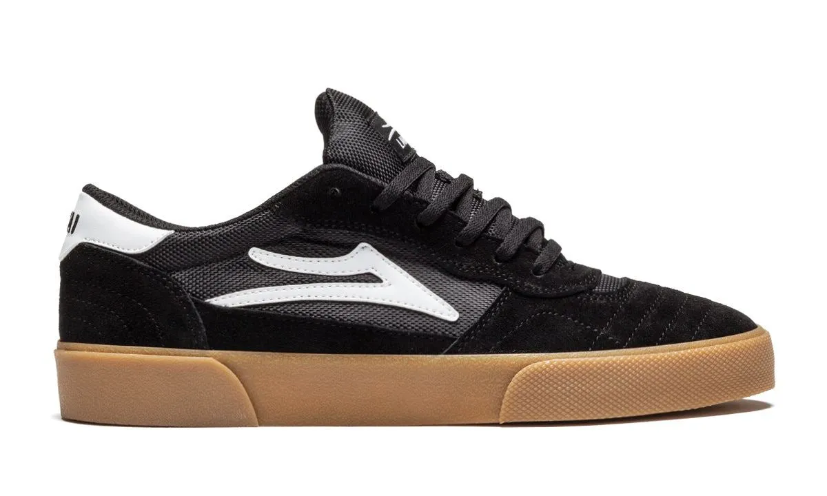 Lakai Cambridge Skate Shoes - Black / Gum
