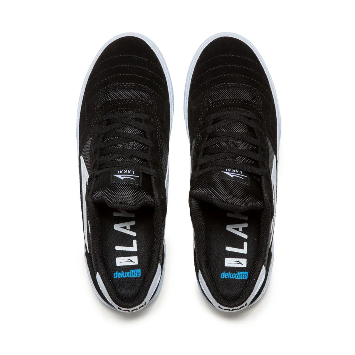 Lakai Cambridge Skate Shoes - Black / White