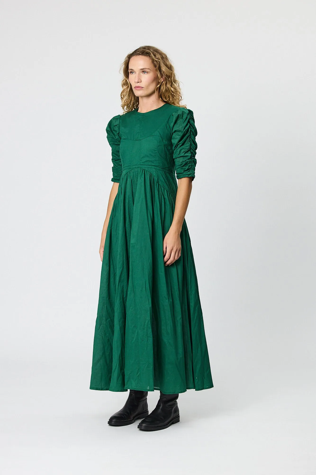 MARNI DRESS - EMERALD
