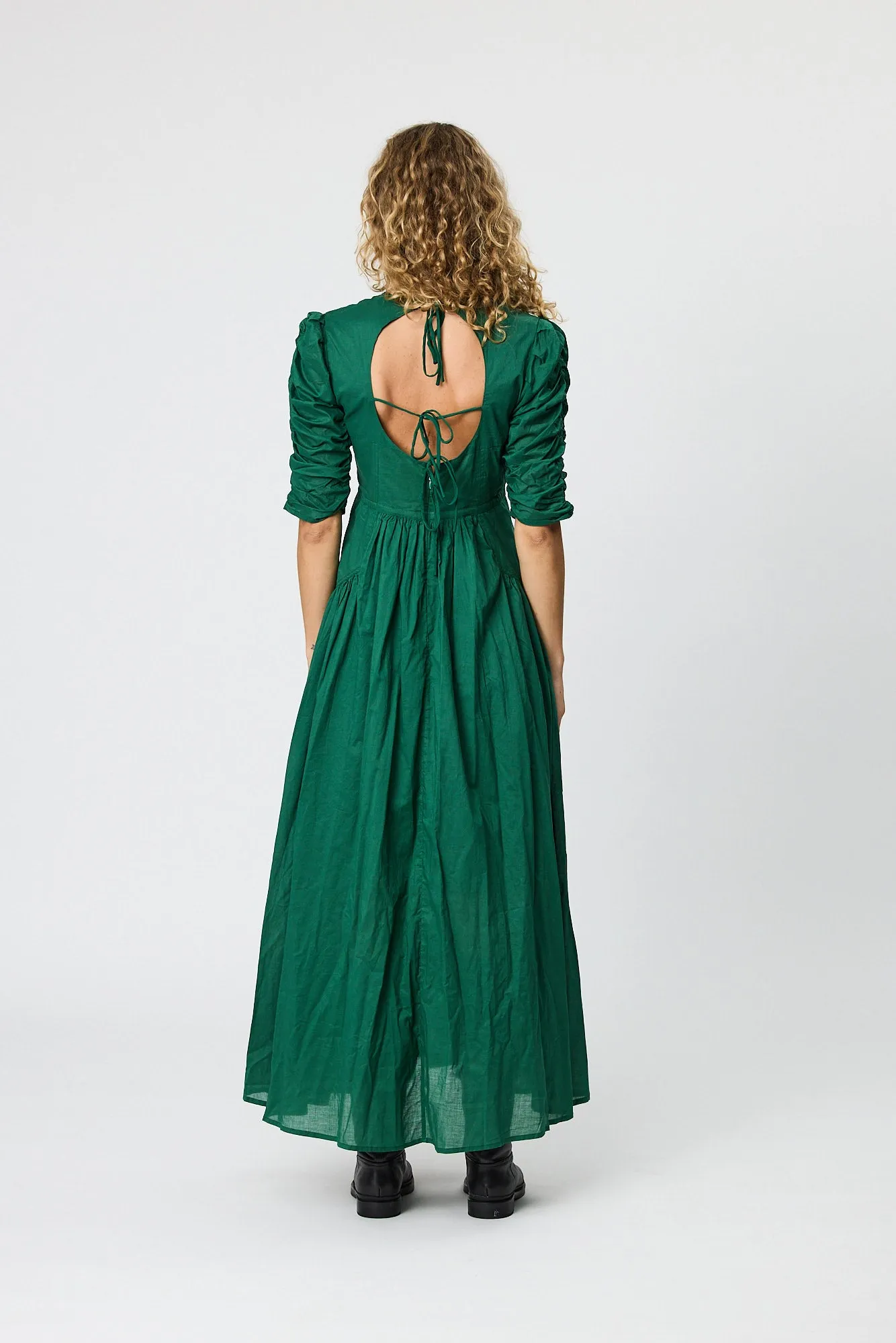 MARNI DRESS - EMERALD