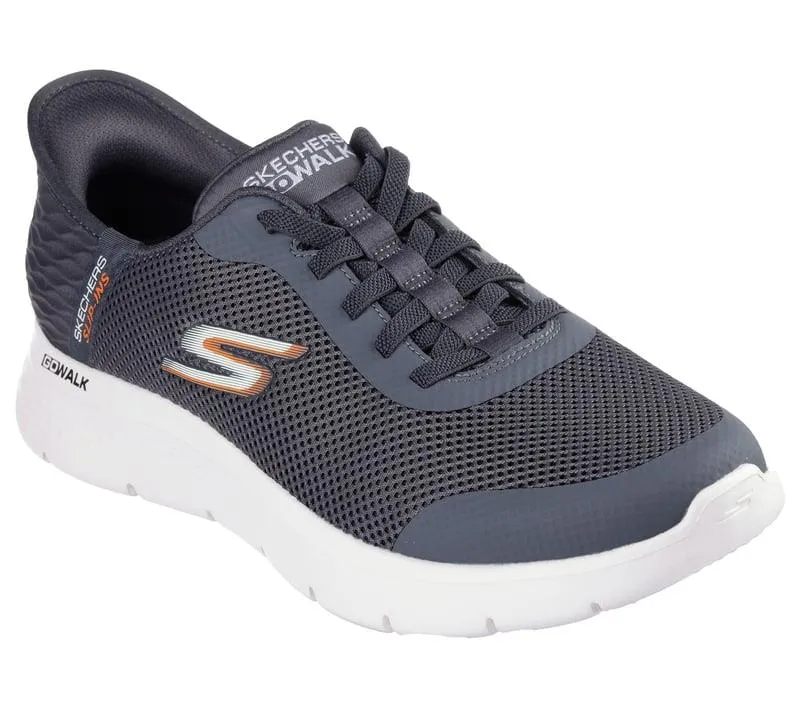 Men's Wide Fit Skechers Slip-ins 216324 Go Walk Flex Trainers