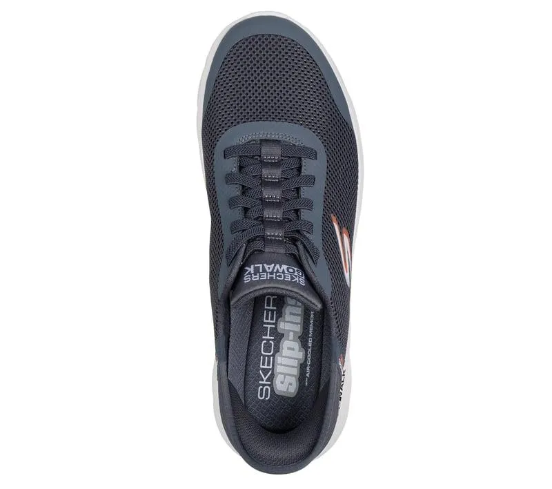 Men's Wide Fit Skechers Slip-ins 216324 Go Walk Flex Trainers