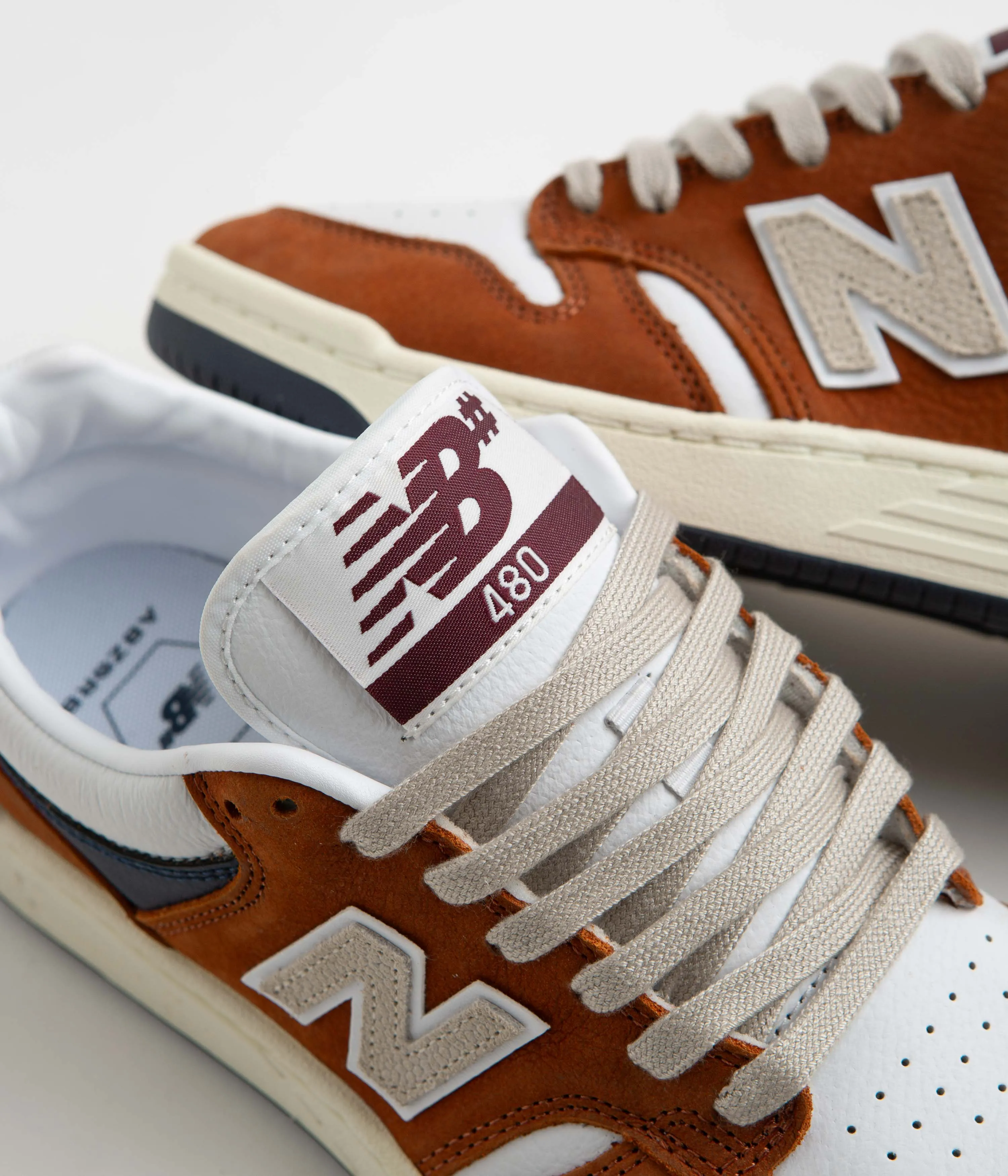 New Balance Numeric 480 Shoes - Rust