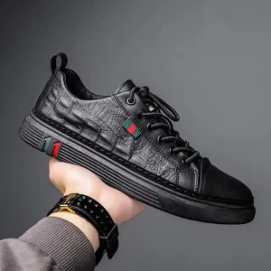NEW Retails $139, Desires of Luxury Men's Alligator Print Sneakers, Men's Sz 11