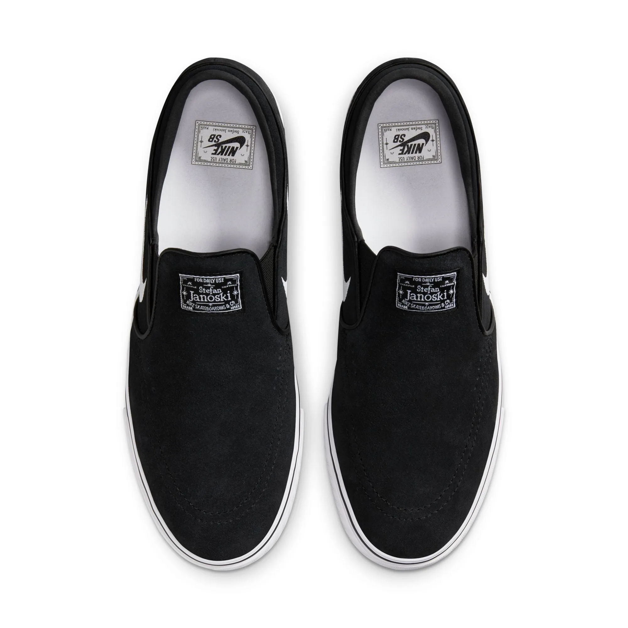 NIKE SB JANOSKI  SLIP BLACK / WHITE-BLACK-BLACK