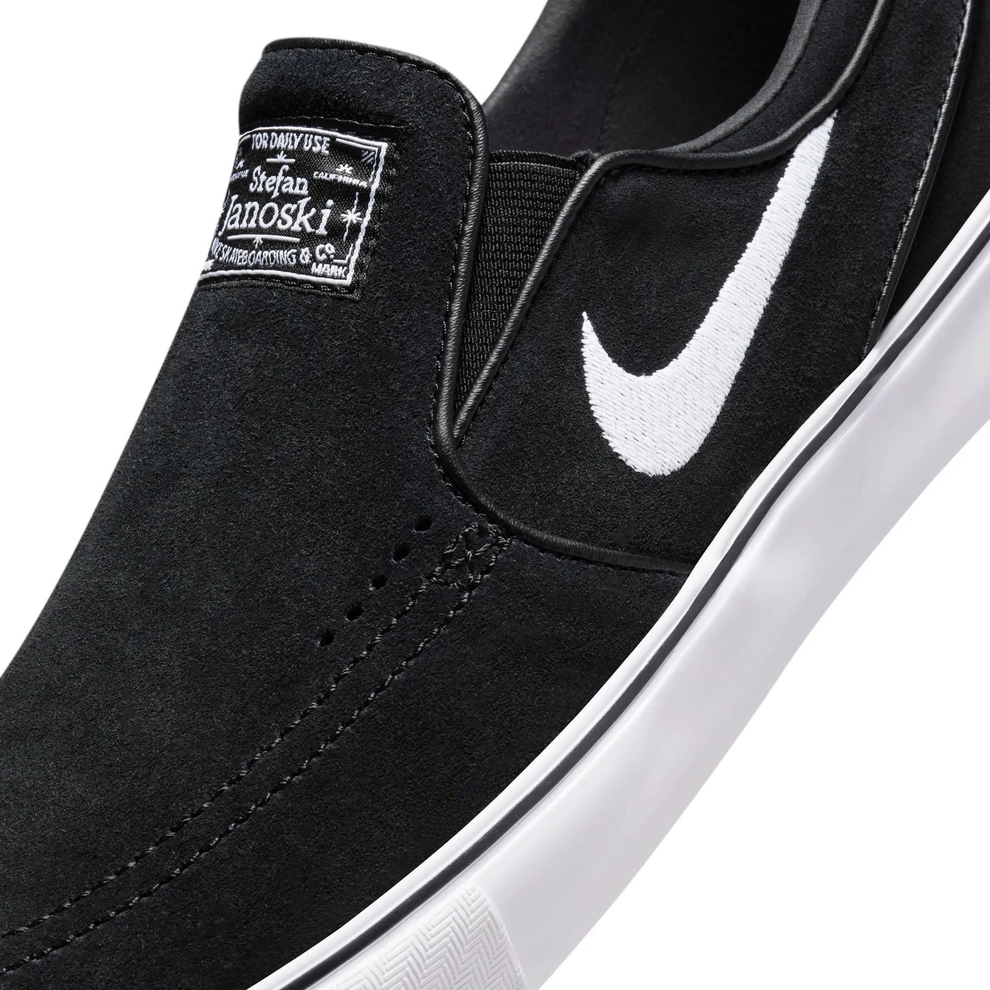 NIKE SB JANOSKI  SLIP BLACK / WHITE-BLACK-BLACK
