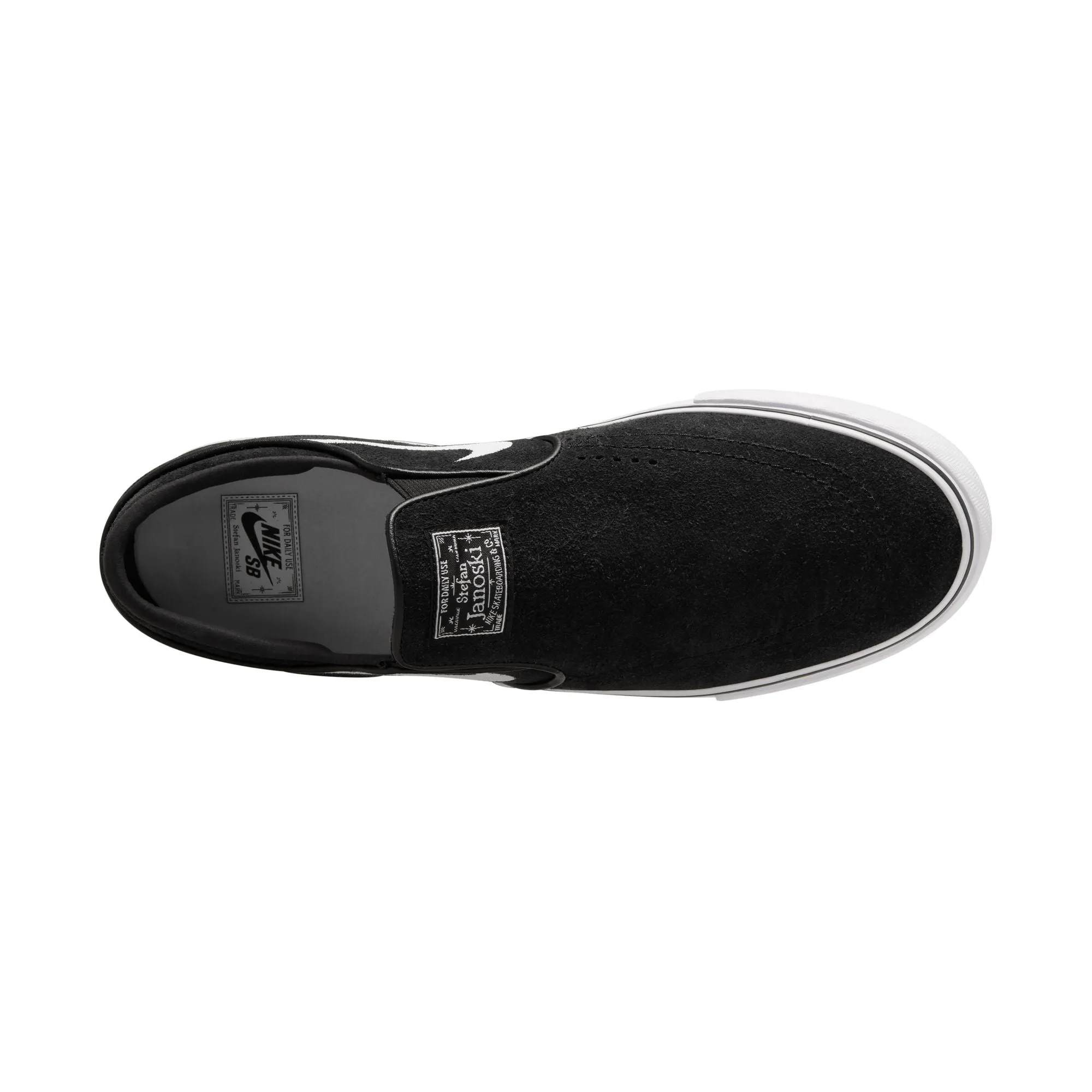 NIKE SB JANOSKI  SLIP BLACK / WHITE-BLACK-BLACK