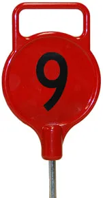 Numbered Decals