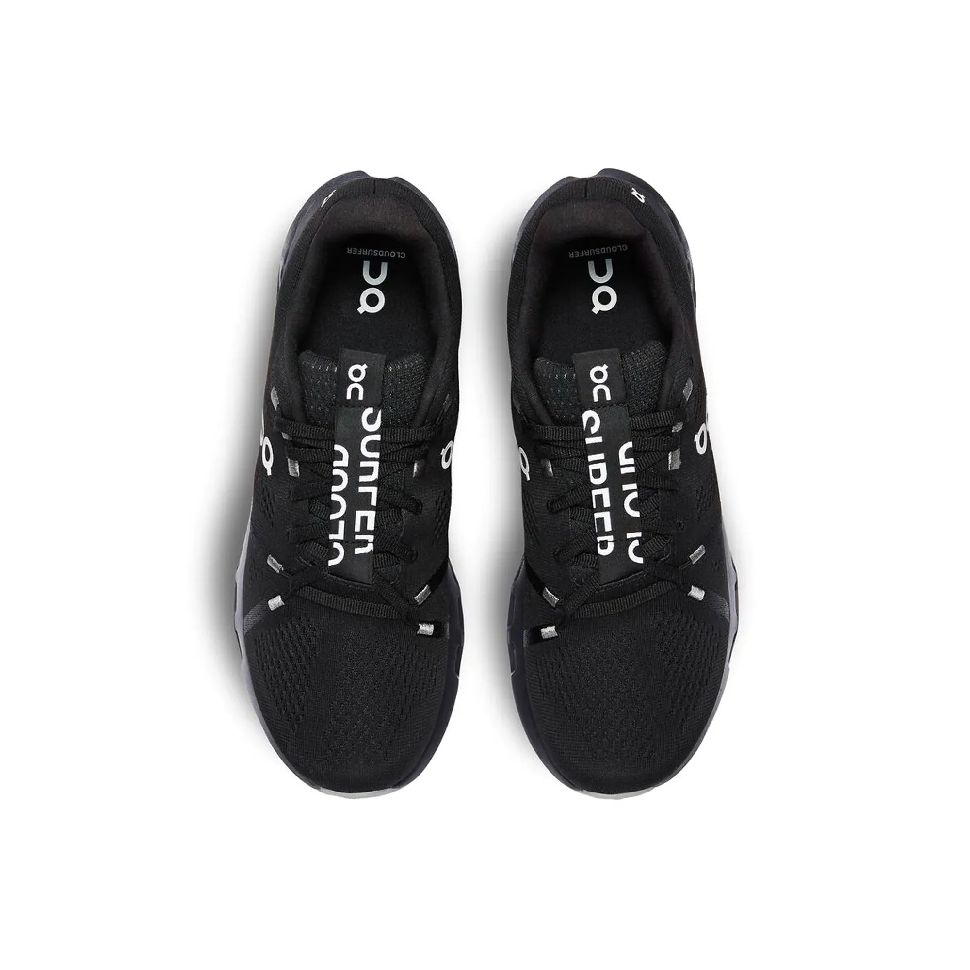 On Mens Cloudsurfer Shoes 'All Black'