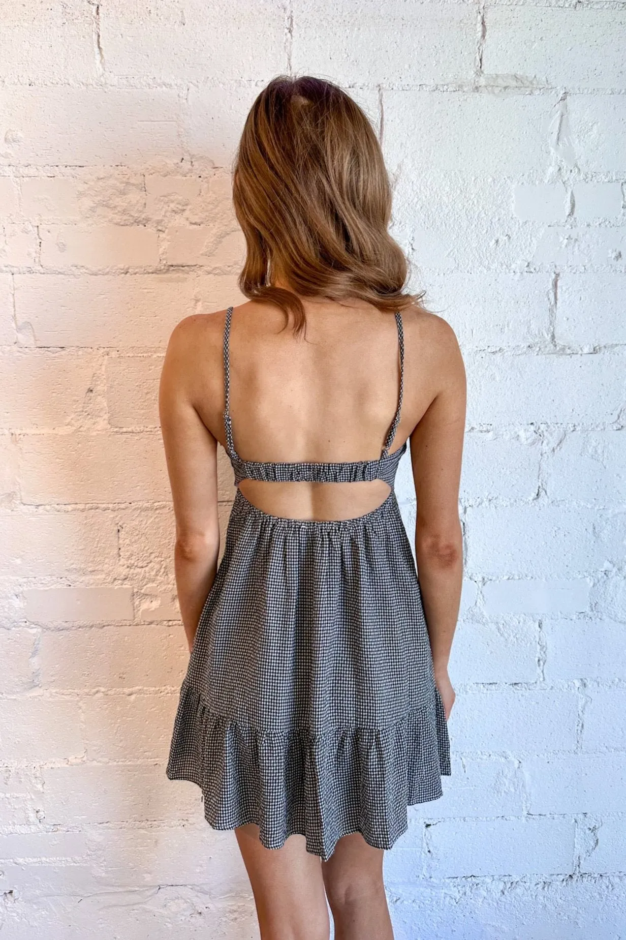 Plaid & Playful Mini Dress
