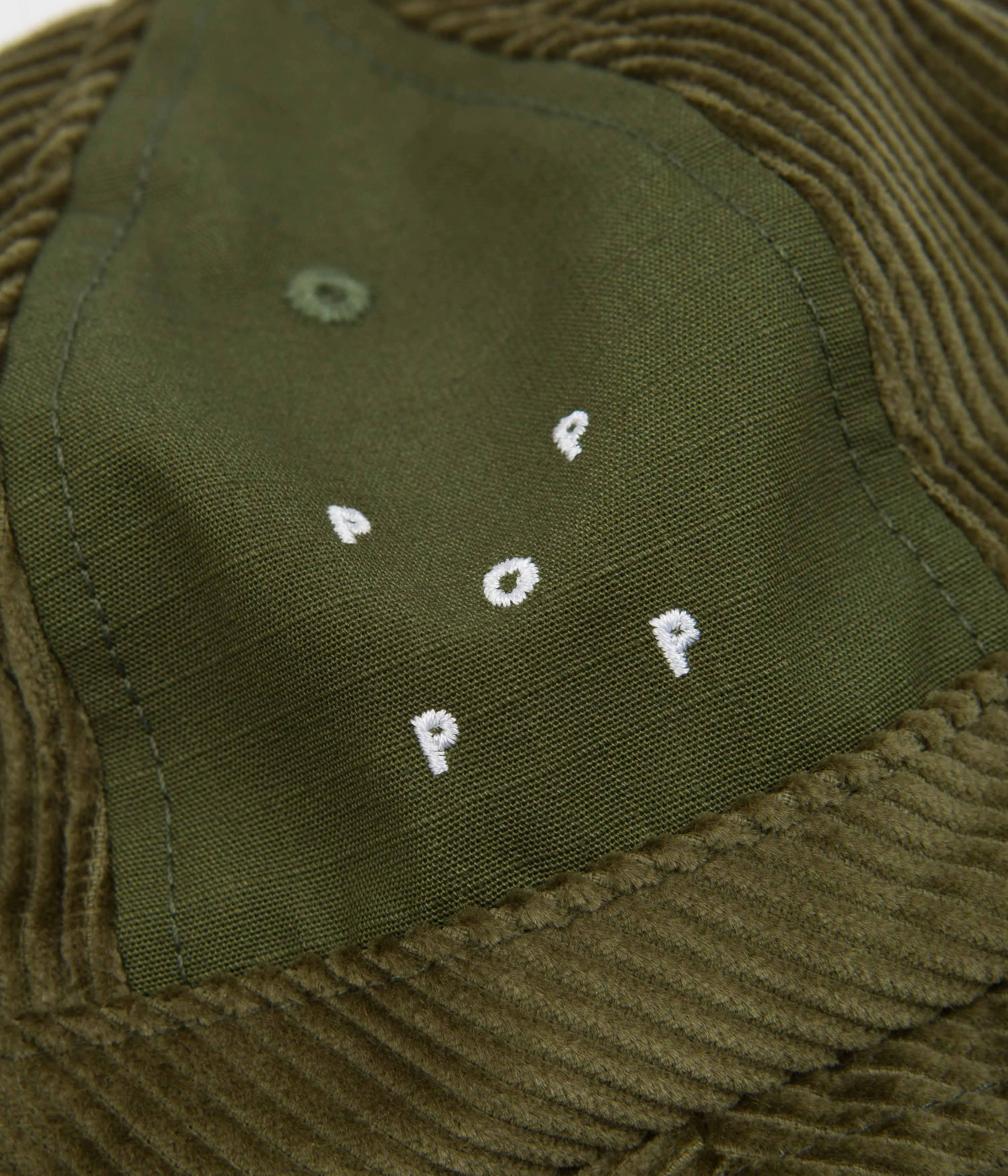 Pop Trading Company Bell Hat - Olivine Ripstop / Cord