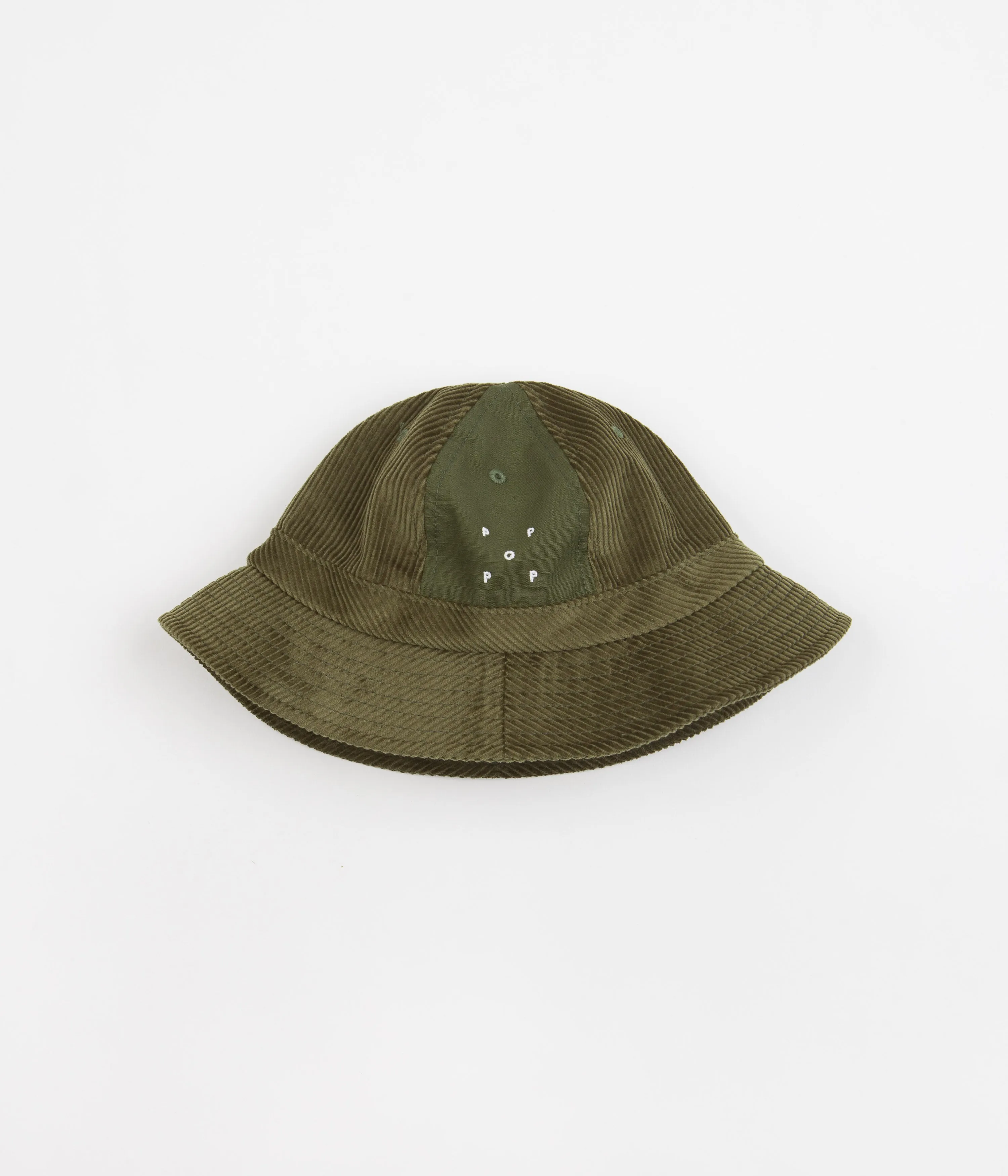Pop Trading Company Bell Hat - Olivine Ripstop / Cord
