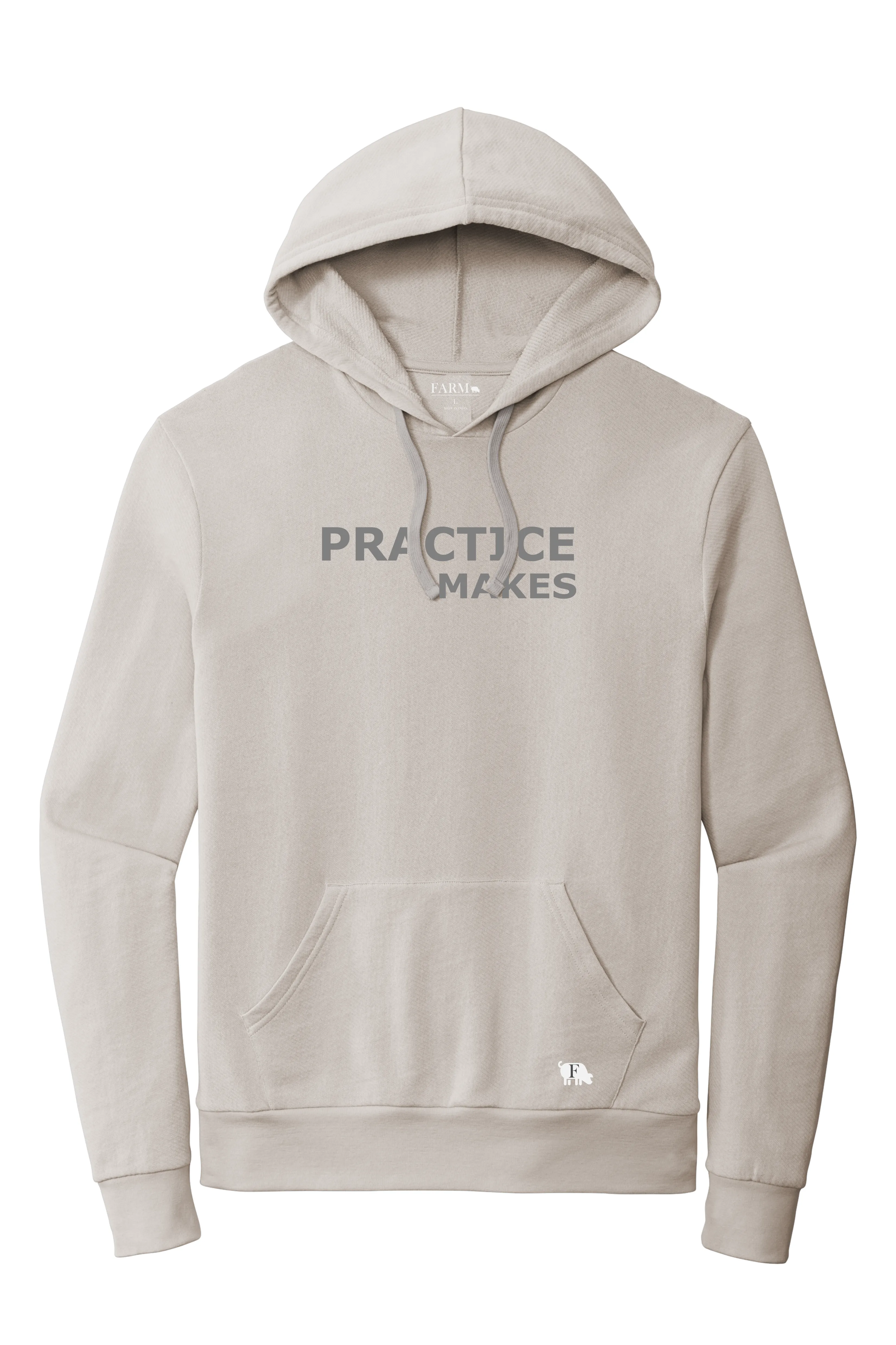 PRACTICE MAKES Lazy Comfort Hoodie Adult