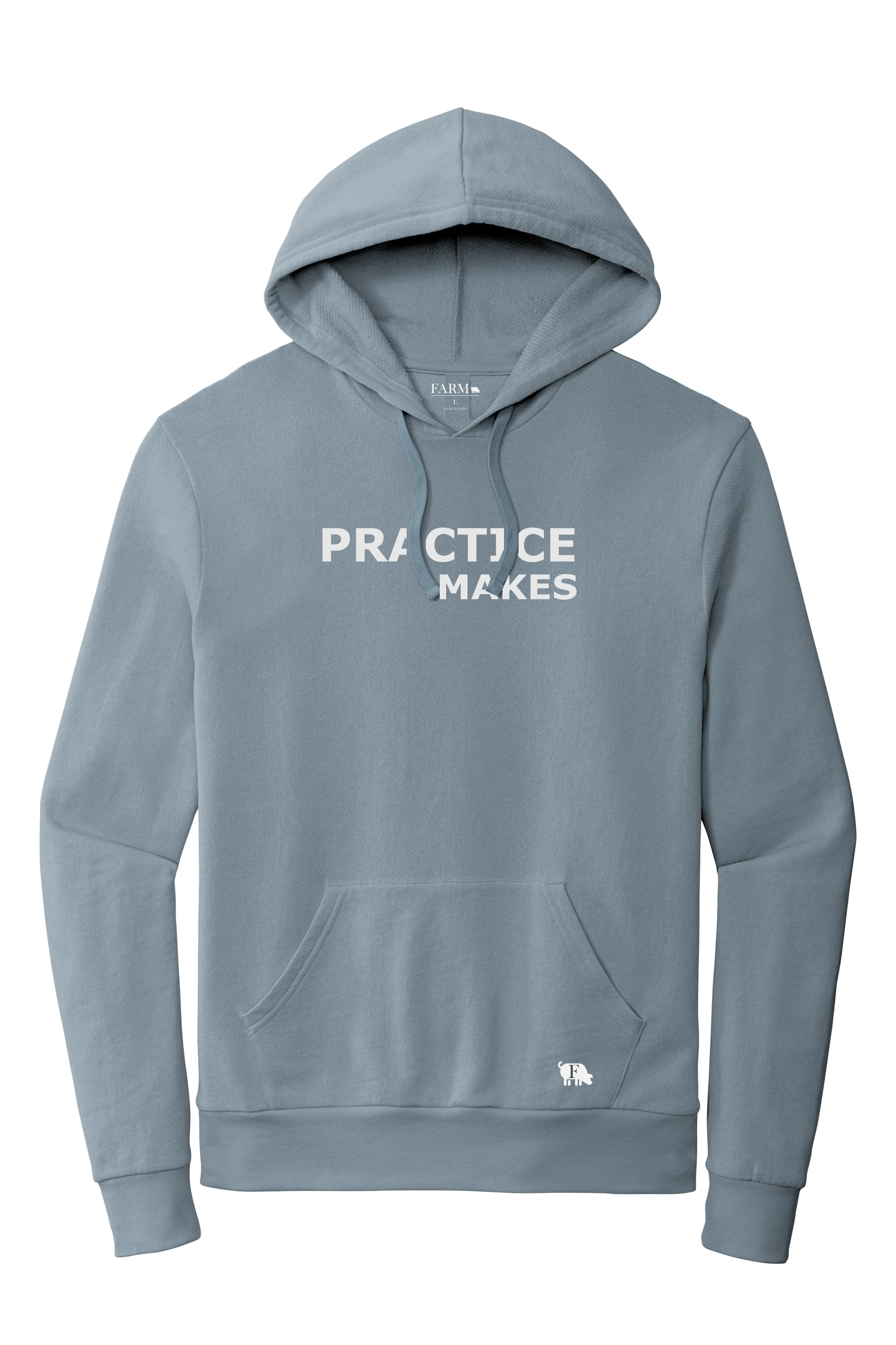 PRACTICE MAKES Lazy Comfort Hoodie Adult