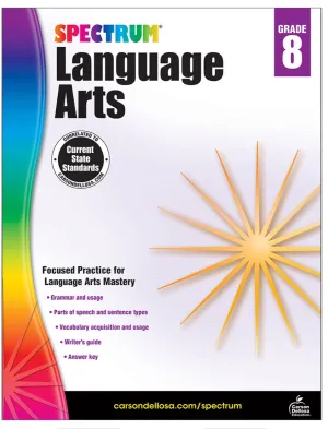 Spectrum Language Arts, grade 8