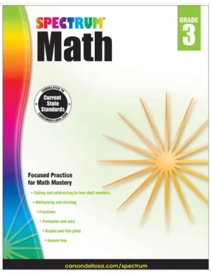 Spectrum Math, grade 3